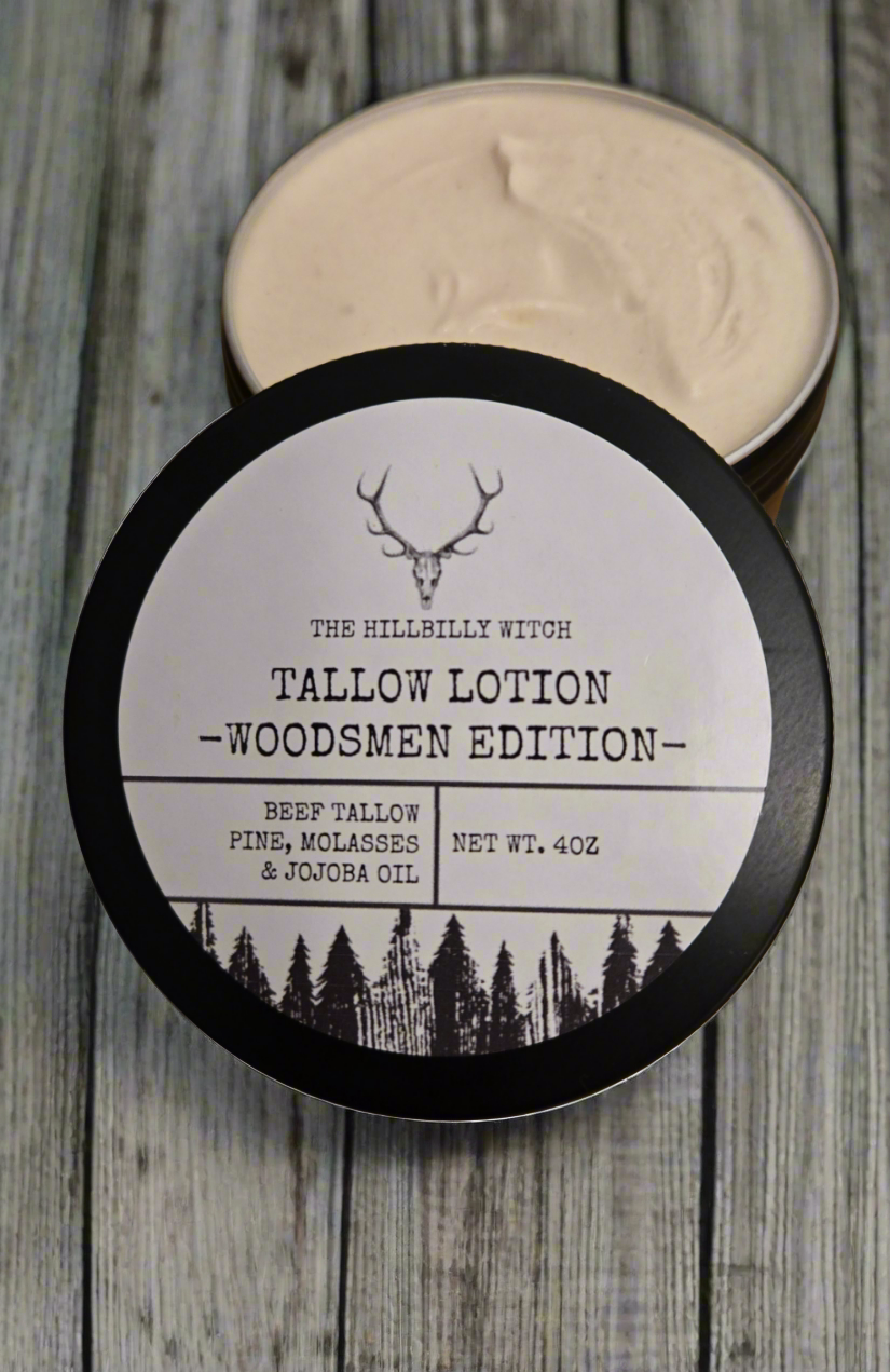 Woodsmen Edition Tallow Lotion 4oz