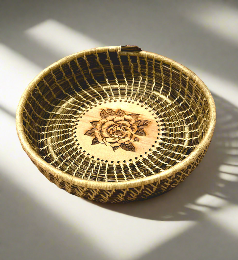 Custom Pine Needle Bowl (Deposit)