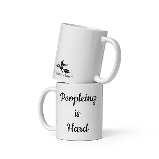 "Peopleing is Hard" Mug